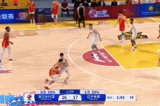 ag九游会亚洲真人第一品牌简单配合但有效果！林秉圣手递手纳纳利 后者直接三分一箭穿心！